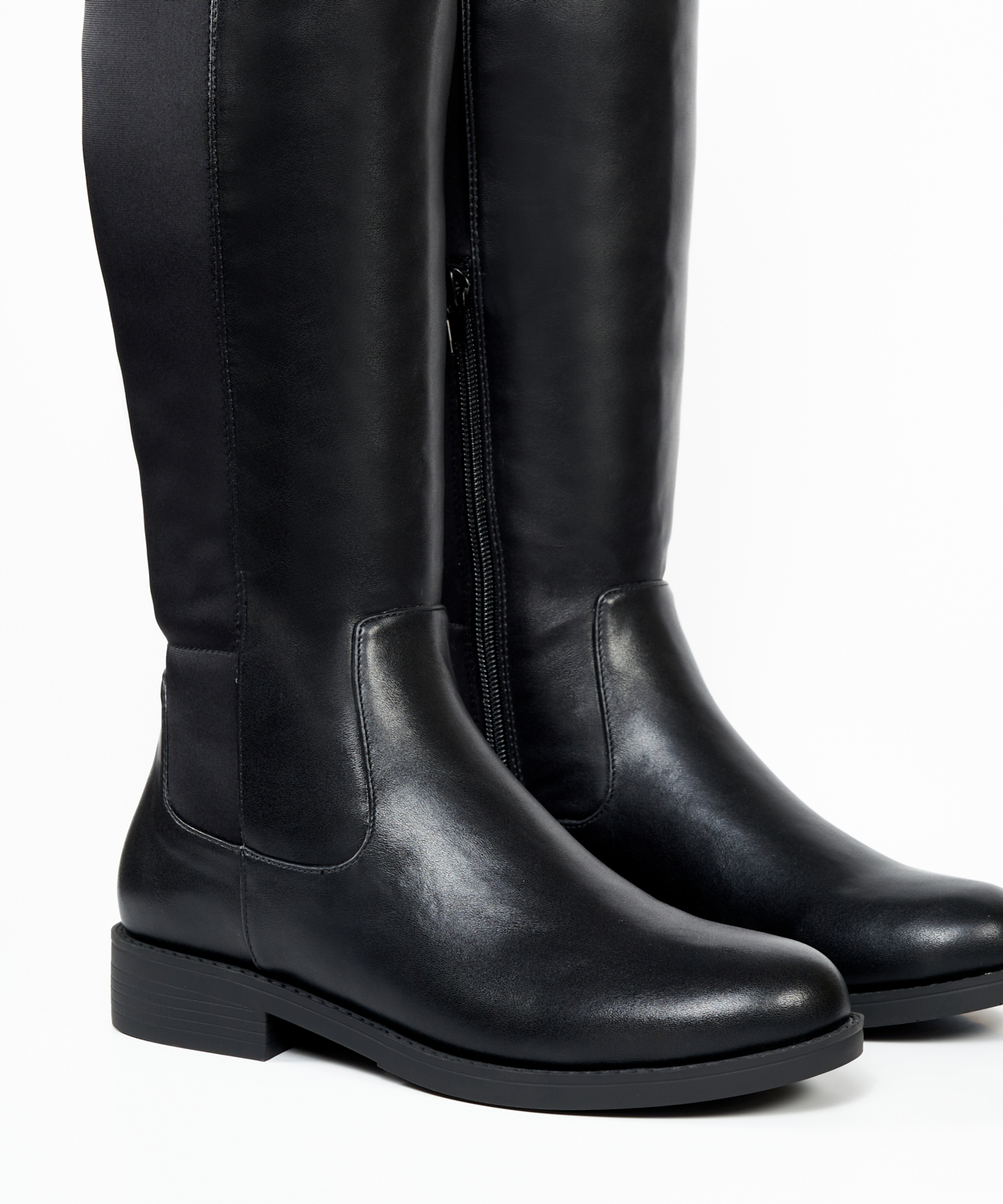 Bota plana alta image number null